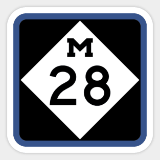 M28 Michigan Highway Sticker